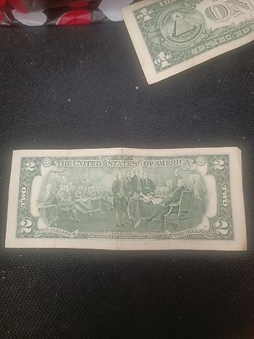Спорт и хобби: ABŞ dolları banknotları – kolleksiya üçün - 1 ABŞ dolları banknotu - — 4