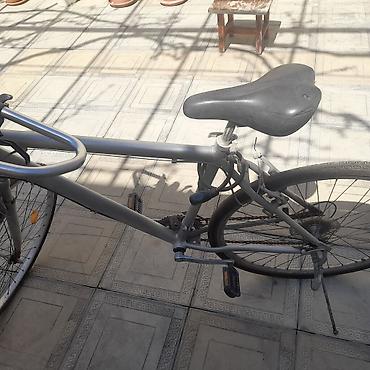 Velosipedlər: Şəhər velosipedi – 28" təkərli, yüngül metal gövdə - Rəng: boz - — 2
