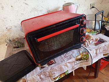 turk sobası: Elektrik mini soba – qırmızı korpuslu, mexaniki idarəetmə - Brend — 2