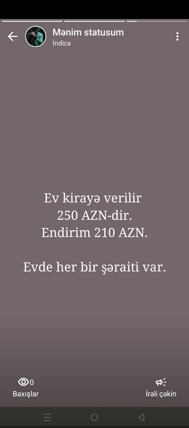 biləcəri kirayə evlər 2023: Uzunmüddətli kirayə mənzillər