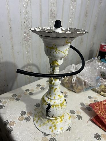 van cleef sırğa: Məhsul: Şişə qablı nərgilə gövdəsi və şlanq - Material: Metal gövdə — 1