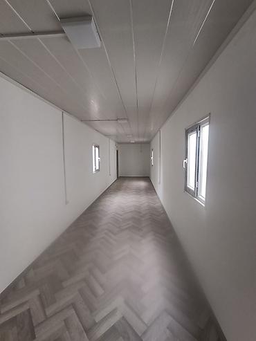 12 metrlik konteyner: 2.40 x 12.00 metr dəmir ofis konteyner. divarlar Alcipan tavan lambir — 6