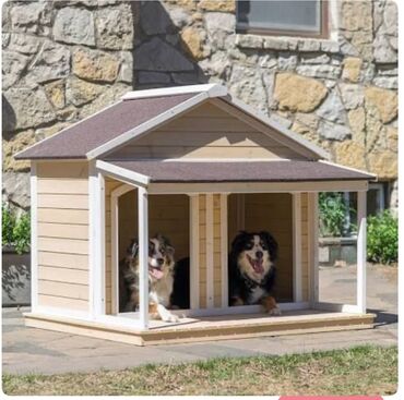 Yuvalar: İstənilən növ it evlərinin sifarişi qəbul olunur.Materiallar taxtadan — 10