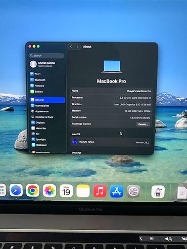 Apple MacBook: Macbook Pro 16inch i7-9750H 16GB RAM satılır. Ekran karti: AMD Radeon — 5