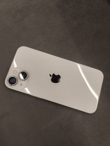 işlenmiş ucuz telefonlar: IPhone 13, 128 GB, Ağ, Face ID