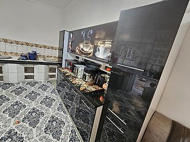 кухонный гарнитур талас: Кухонный гарнитур, Б/у, цвет - Черный — 2