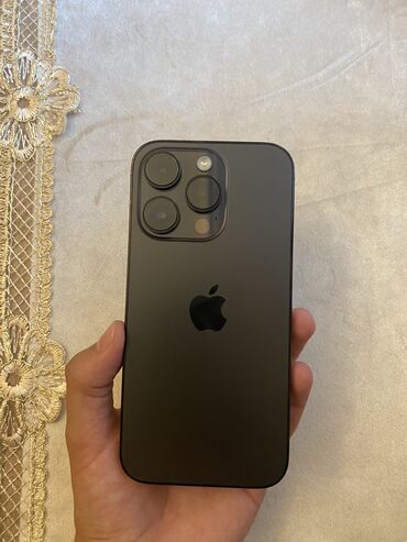 iphone 14 ucuz: IPhone 14 Pro, 128 GB, Jet Black, Face ID