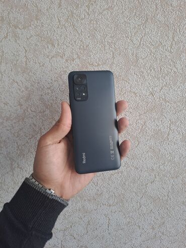 kamerasiz telefonlar: Xiaomi Redmi Note 11S, 64 GB, rəng - Qara, 
 Düyməli, Barmaq izi, İki sim kartlı