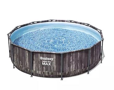 Бассейны: Каркасный бассейн Bestway Steel Pro Max 366x100 Купить в Бишкеке — — 7