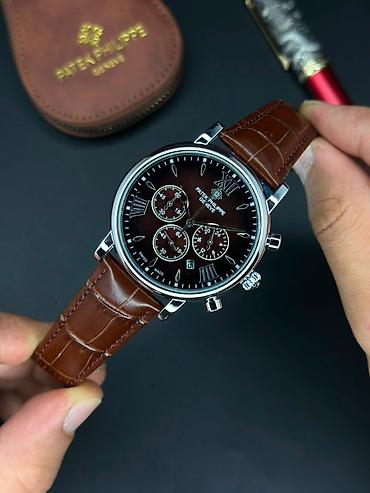 pol sapaski: Yeni, Qol saatı, Patek Phillipe, rəng - Qəhvəyi — 5