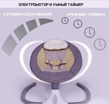 Детские шезлонги: Детский шезлонг, Новый, Электронная, Пластик, цвет - Серый — 5