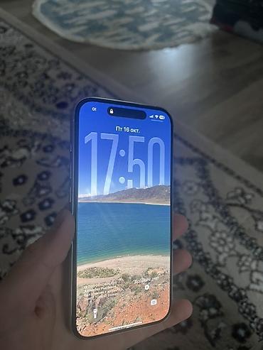 pro max: IPhone 15 Pro (светлый/белый цвет)акб 81акб - Корпус с плоскими — 1