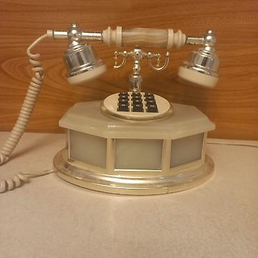 Stasionar telefonlar: Mərmər Retro masa telefonu – klassik dizayn - Üslub — 2