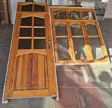 Digər mebel: Qapının ölçüləri 2.46×0.88 Pəncərənin ölçüləri 1.6×1.28 Pəncərənin — 1