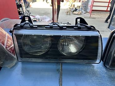 mini led: Пара передних фар для автомобиля (левый и правый блок). E 36 стекло — 3