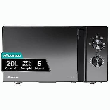 🍽️ Hisense H20MOMBP1HG — əsas funksiyaları ⚡ Mikrodalğa gücü: 700 Vt 🔥