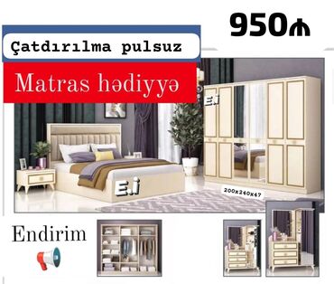 спальни италия классика: *6 Qapılı Yataq dəsti 950Azn💥* ✔️ Rəng seçimi va ✔️ Matireal Rusiya