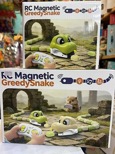 секунд хенд: RC Magnetic GreedySnake — интерактивная радиоуправляемая магнитная — 1