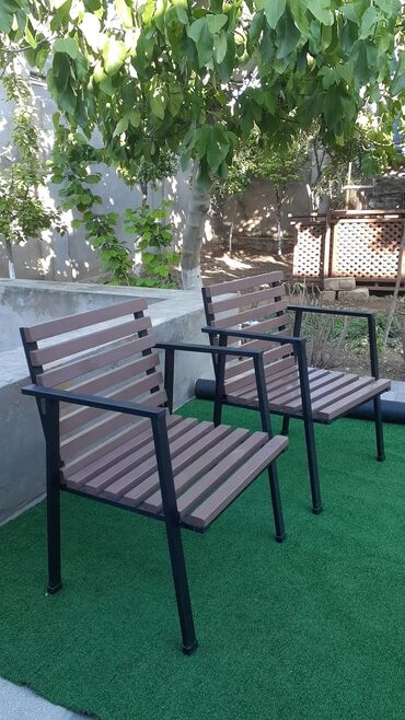 Mətbəx mebeli: Sənaye üslubunda metal-taxta mebel dəsti və fərdi hazırlanma xidməti — 10