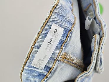 chaotic system jeans: Spodnie jeansowe, Zara, 14 lat, 164, stan - Bardzo dobry — 4