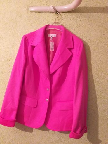 розовый пиджак: L (EU 40), цвет - Розовый
