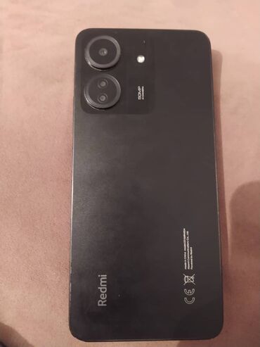 Redmi: Redmi, Redmi 13C, Б/у, 256 ГБ, цвет - Черный, 2 SIM