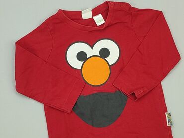 bluzki modo: Bluzka, H&M, 9-12 m, stan - Dobry