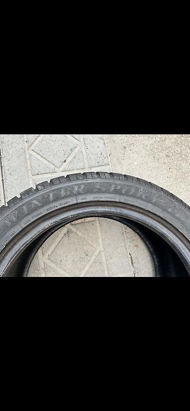 Шины: Шины 235 / 45 / R 17, Зима, Б/у, Комплект, Германия, Dunlop — 6