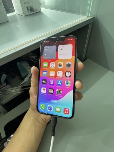 купить айфон на запчасти: IPhone 13 Pro, Жаңы, 256 ГБ, Көк, Коргоочу айнек, Каптама, 94 %