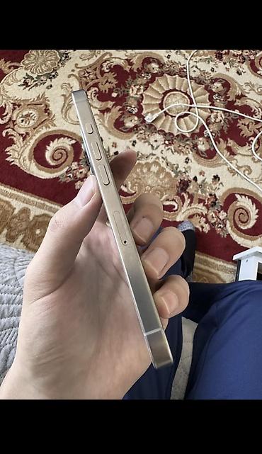Apple iPhone: IPhone 16 Pro, Б/у, 128 ГБ, Natural Titanium, Зарядное устройство, Защитное стекло, Чехол, 88 % — 6
