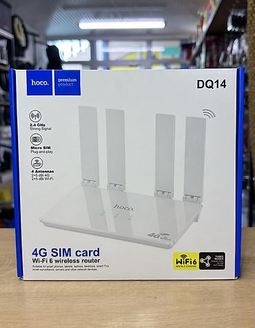 4g роутер купить: SIM Wi‑Fi 6 роутер цена: 2400 сом Что это дает: - Интернет через — 1
