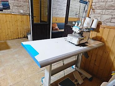 dərzi maşınları: JACK markalı sənaye overlok tikiş maşını. Dərzi, atelye və geyim — 3