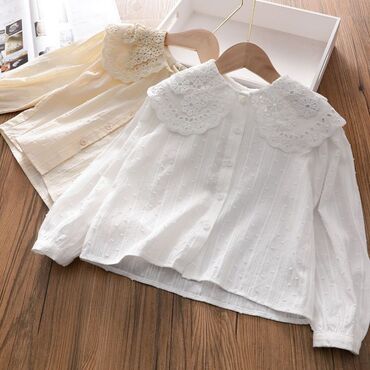 спартивный одежда: Школьная форма, цвет - Белый, Новый