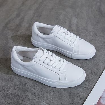 кожаные обувь мужская: Белые Кеды Кожаные