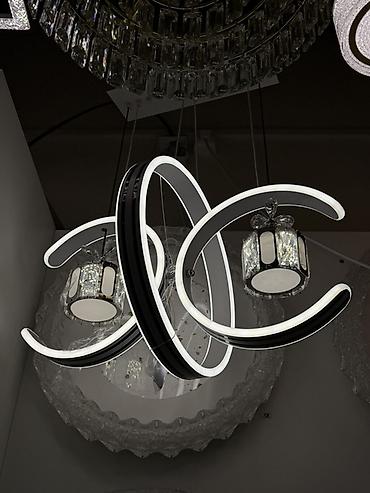 smart light: Подвесная светодиодная люстра современного дизайна - Тип: потолочная — 1
