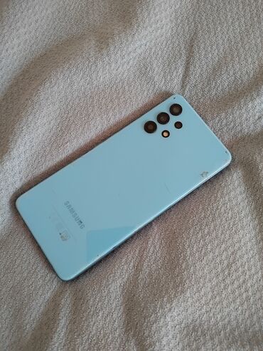 Samsung: Samsung Galaxy A32 5G, 128 GB, rəng - Göy, Barmaq izi, İki sim kartlı