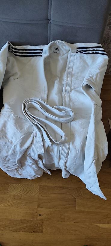 адидас: Мужской спортивный костюм, Adidas, цвет - Белый — 2