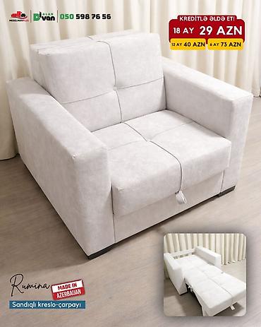 kuc divan: Yeni, Kreslo-kravat, Parça, Kredit var, Şəhərdaxili pulsuz çatdırılma — 2