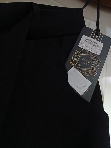 Şalvarlar: Qadın şalvar-ətək (culotte), qara rəng - Brend: TAC - Model: yüksək — 3