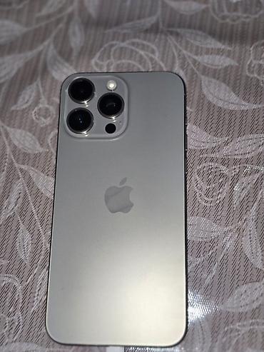 IPhone 15 Pro Max, 256 GB, Gümüşü, Face ID