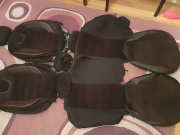 Oturacaq örtükləri: Avtomobil oturacaq üzlükləri – ön cüt ve arxa oturacaqlar - Dəst: 4 — 6