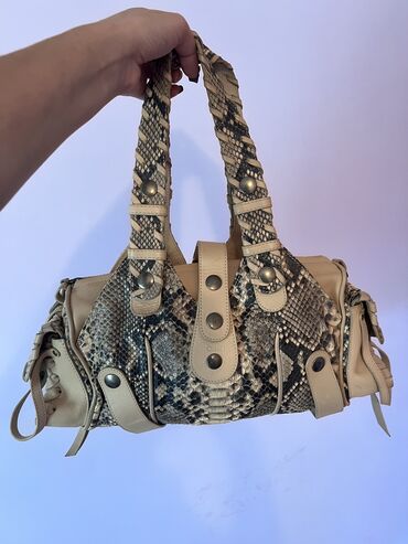 puma disk 2023: Shoulder bag, Chloé, Material: Leather