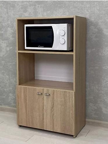 Mətbəx dolabları: Mətbəx üçün çoxfunksiyalı mikrodalğalı soba dolabı - Material: ağac — 1