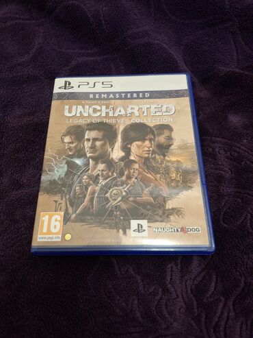 Oyun diskləri və kartricləri: Uncharted 4: A Thief's End, Qarışıq janr, İşlənmiş Disk, PS5 (Sony PlayStation 5), Ünvandan götürmə