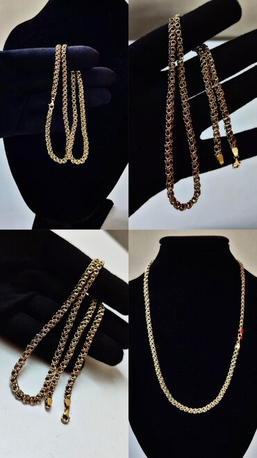 Колье: Золотая цепь Роза 585 проба вес 12.8 грамм Делаю на Заказ Золотые и — 9