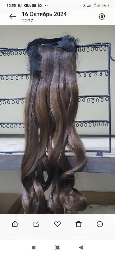 Другое: Акция,хвосты,парики,трессы,волосы нар,аро,шиоы,косы из натуральых — 4