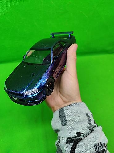 Игрушки: Моделька Нисан Скайлайн машинка игрушка в ассортименте🚘 Комплектация — 5
