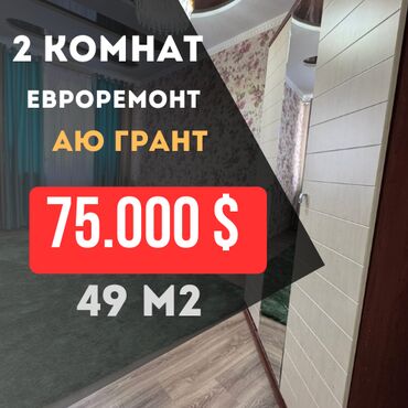 Продажа участков: 2 комнаты, 49 м², Элитка, 3 этаж, Евроремонт