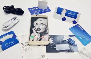 планшет самсунг таб а7: Samsung Galaxy A5, Колдонулган, 128 ГБ, түсү - Алтын, 2 SIM