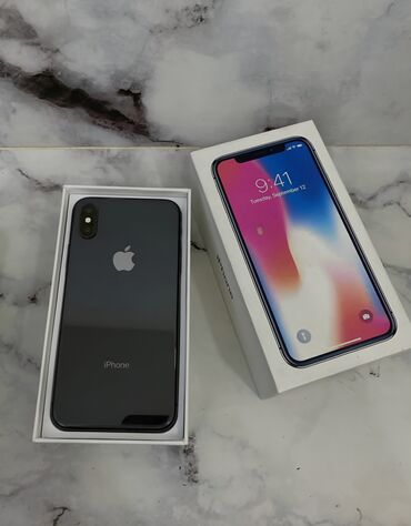 IPhone Xs Max, 256 GB, Jet Black, Zəmanət, Barmaq izi, Simsiz şarj